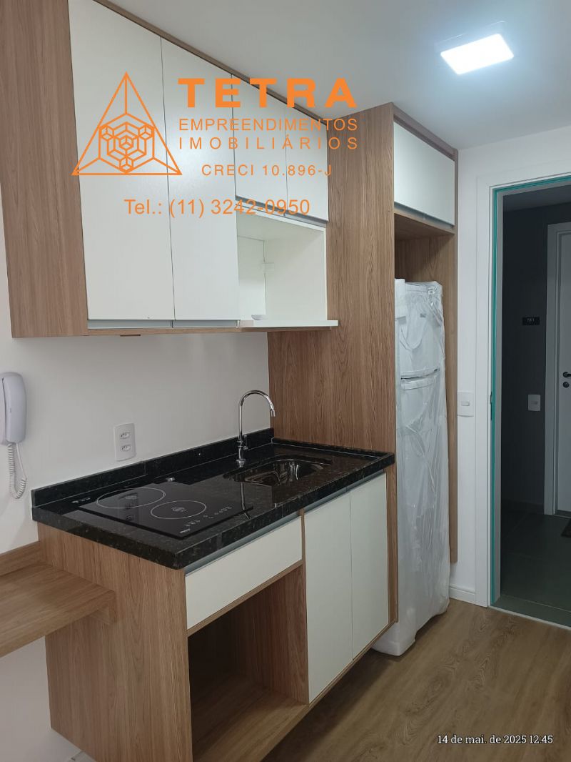 Vila Buarque - Living Planejado, Banheiro e Cozinha - 26m² - Impecavel e Mobiliado;